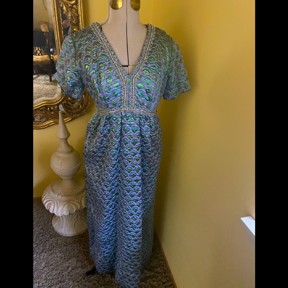 Shimmering princess costume full length dress Halloween
